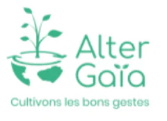 Logo Alter Gaïa, « Cultivons les bons gestes »
